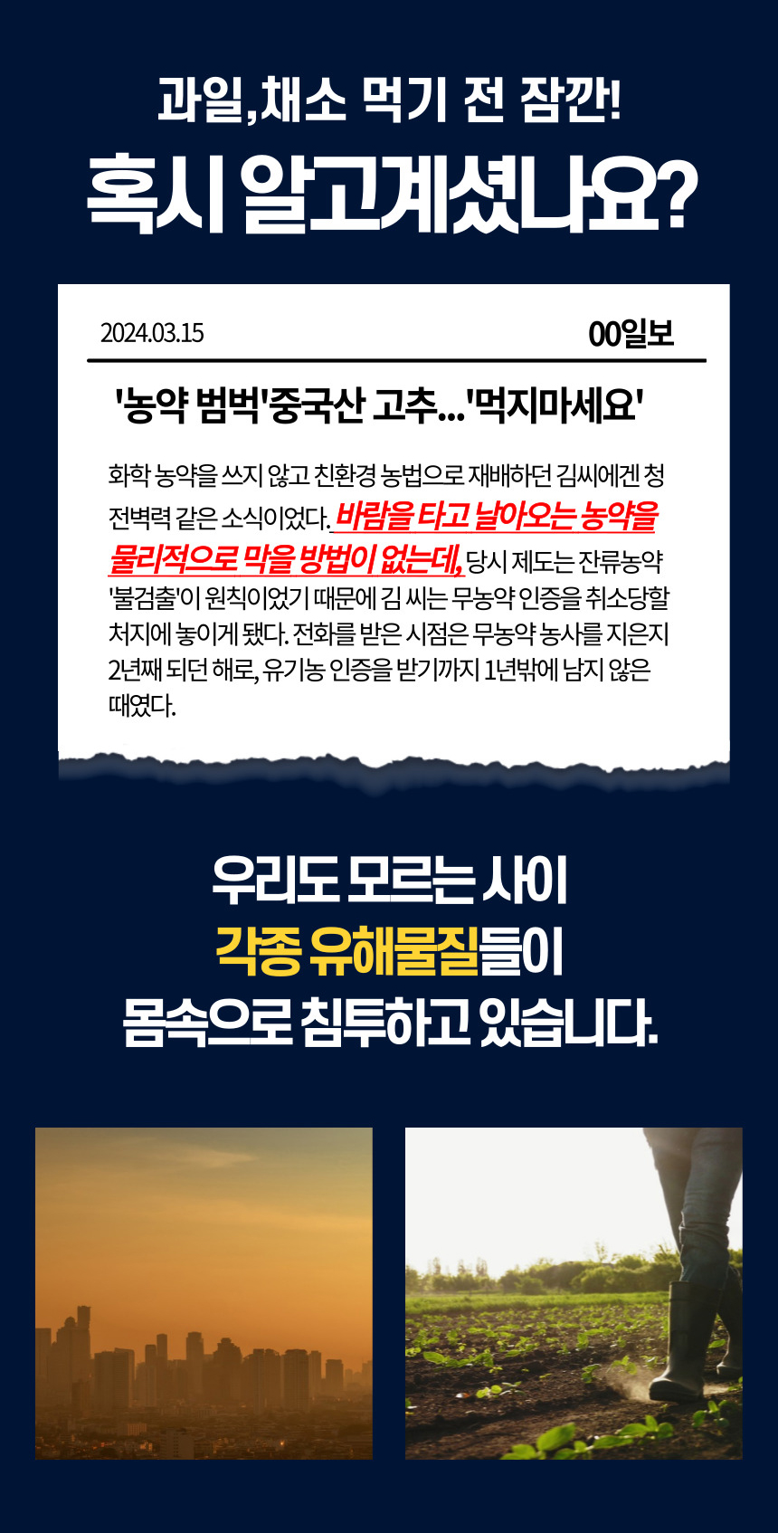 [칼슘파우더] 푸드깔끔이 싹잡아킹 주방세제 3통 과일세정제 과일세척 잔류농약제거 상세이미지